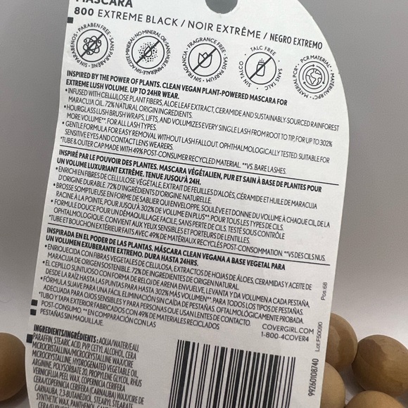 Cover Girl Lash Blast Cleantopia Mascara (Extreme Black) - Picture 3 of 4